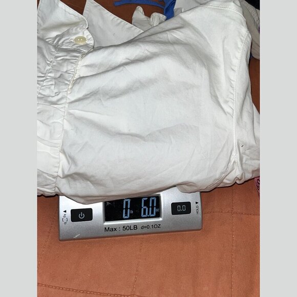 Armani Collezioni White Ruched Button-Down Classic Shirts Women’s Size 12 - Picture 11 of 11